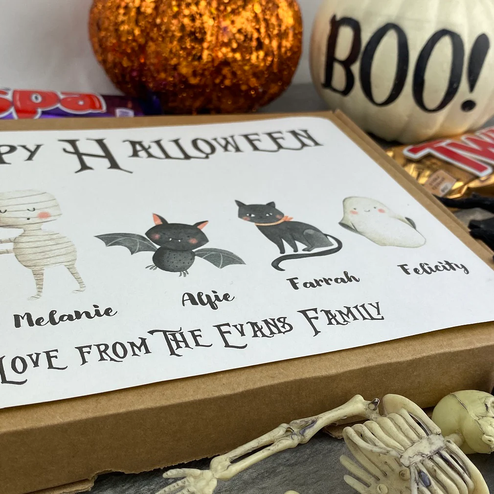 Happy Halloween Personalised Chocolate Box - Image 9