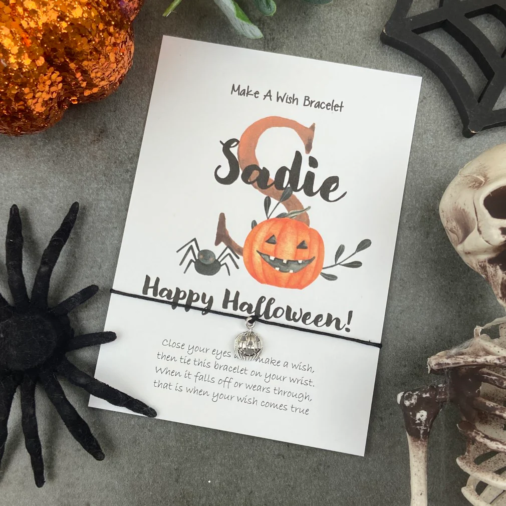 Happy Halloween Wish Bracelet - Image 5