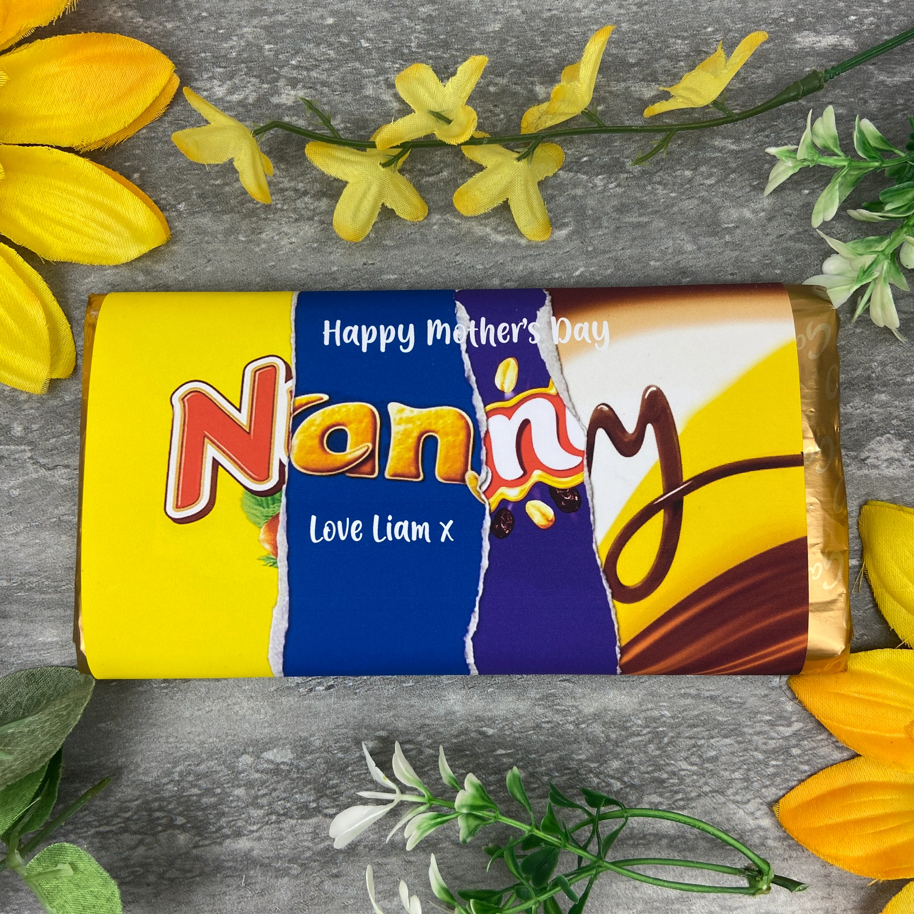 Happy Mother's Day Nanny Chocolate Bar - Image 4
