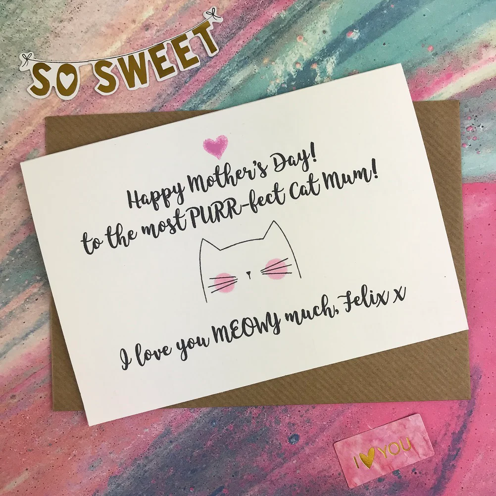 Happy Mother's Day - Cat Mum Card