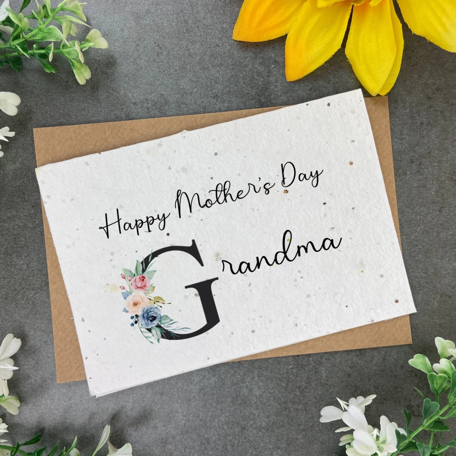 Happy Mother's Day Grandma - Plantable Seed Card - Image 3