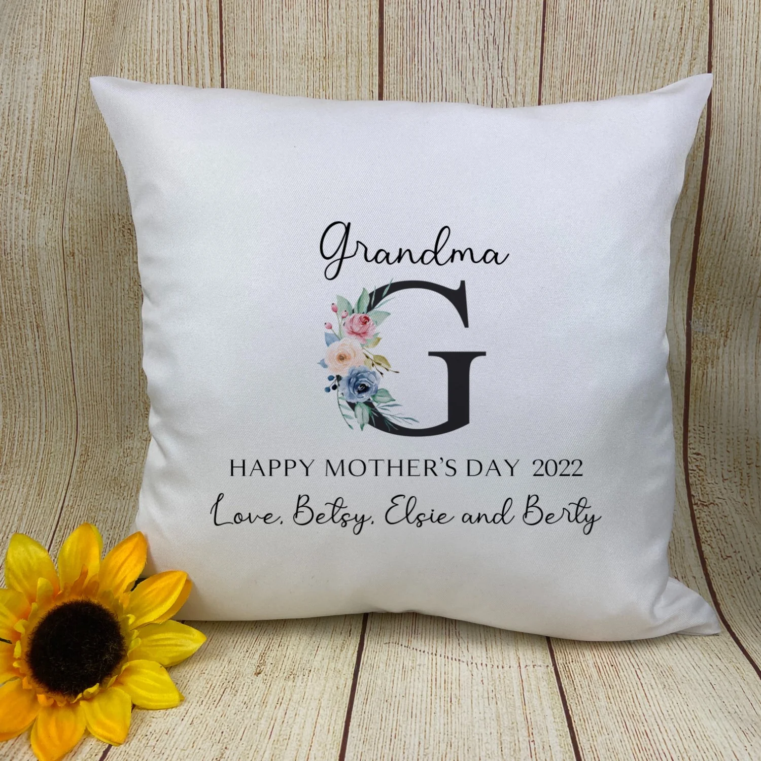 Happy Mother's Day Personalised Cushion - Image 3
