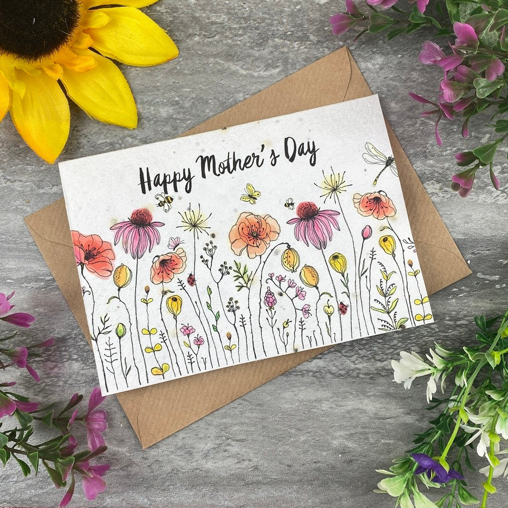 Happy Mothers Day Plantable Seed Card - Image 4