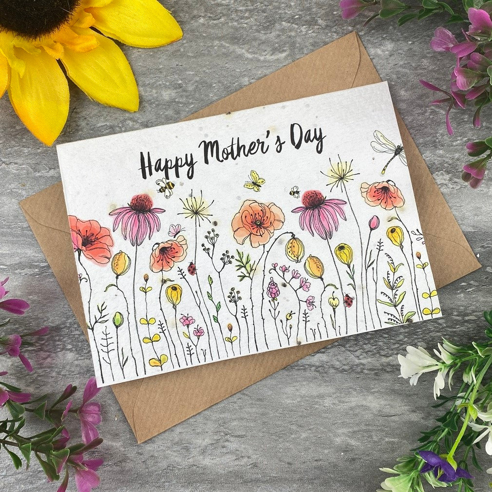 Happy Mothers Day Plantable Seed Card - Image 5
