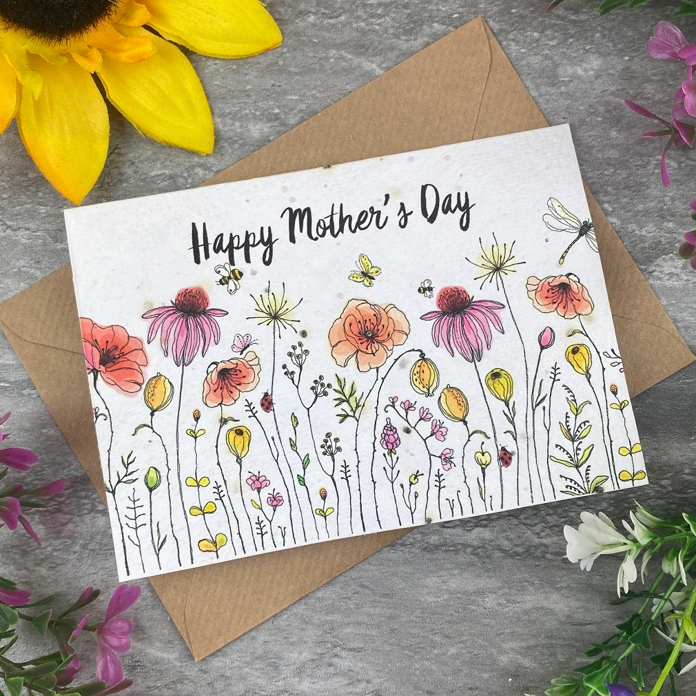 Happy Mothers Day Plantable Seed Card - Image 9