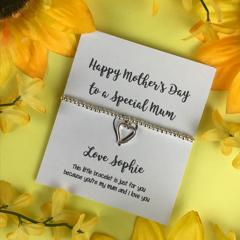 Happy Mothers Day To A Special Mum - Personalised Bracelet - Image 5