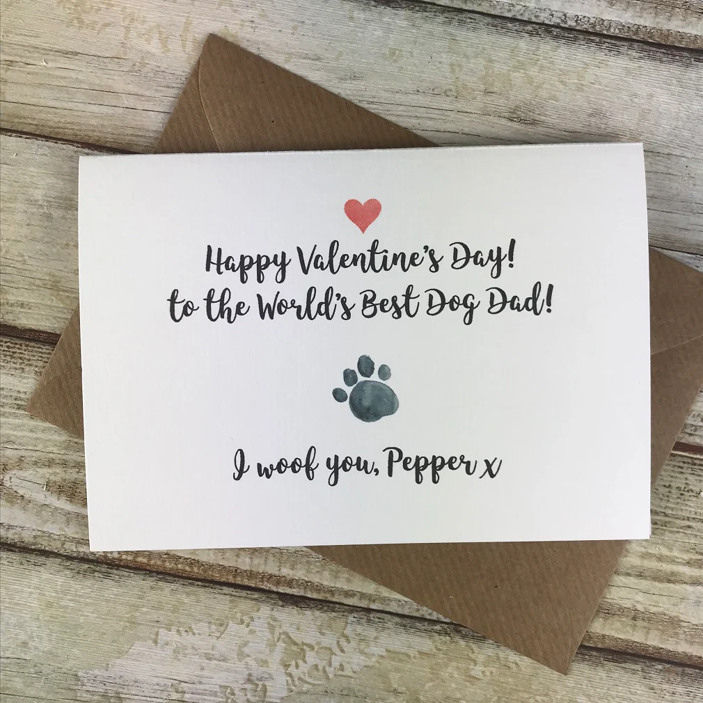 Happy Valentine's Day! Worlds Best Dog Dad/Mum! - Image 3