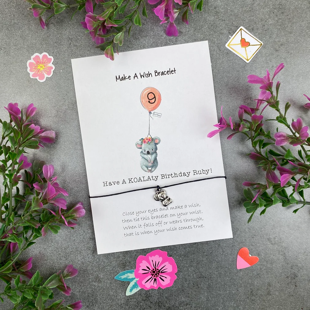 Have A Koalaty Birthday Wish Bracelet