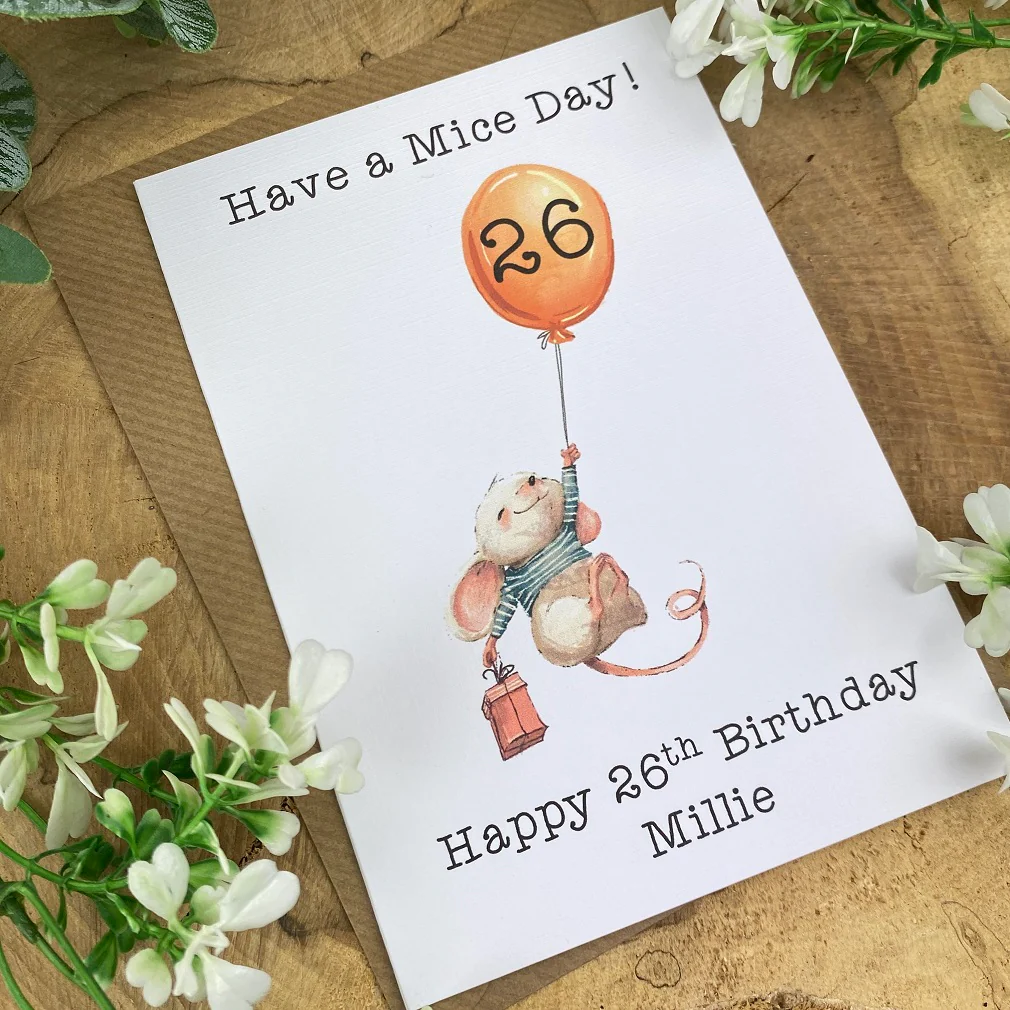Have A Mice Day! - Personalised Card - Image 5