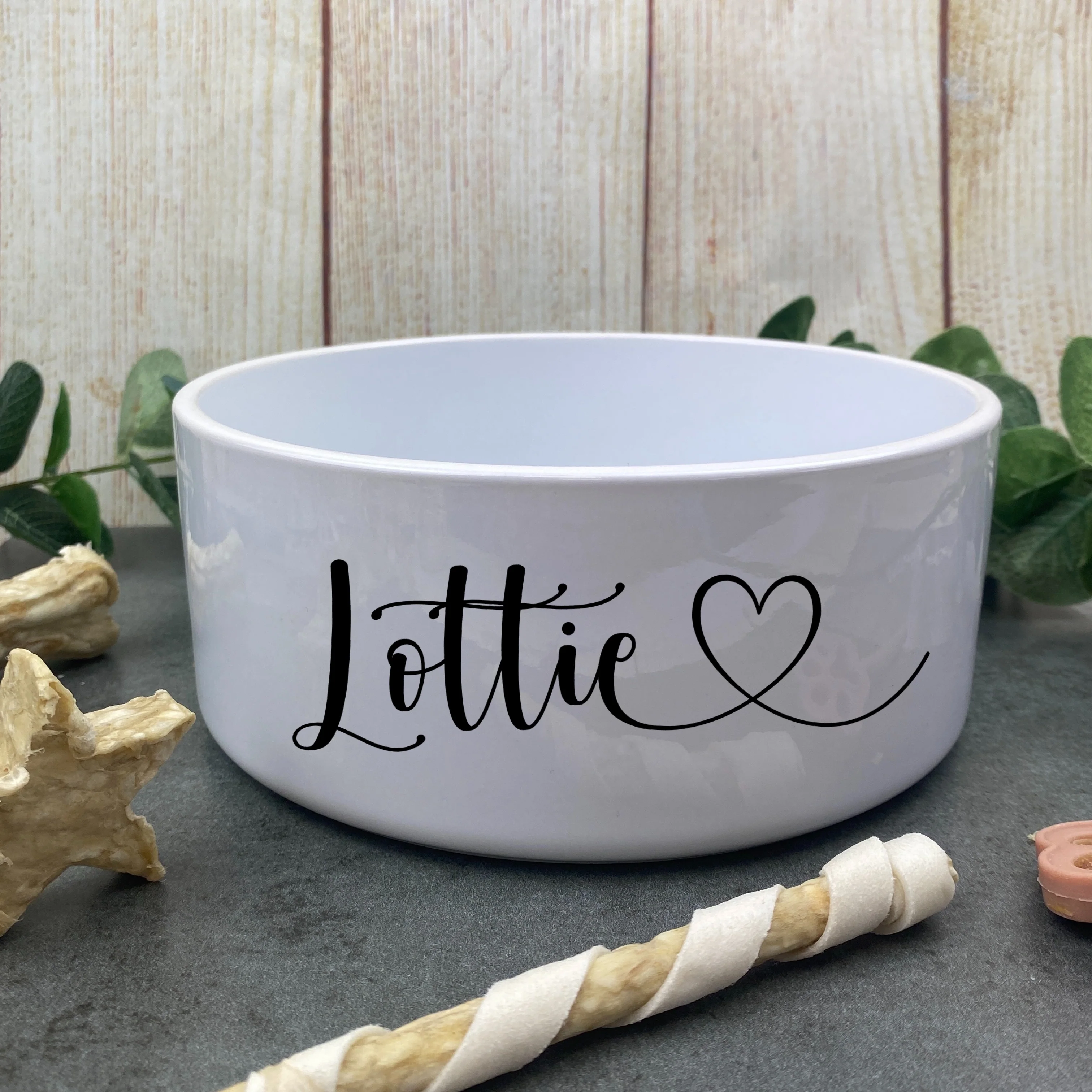 Heart Name Dog Bowl - Image 3