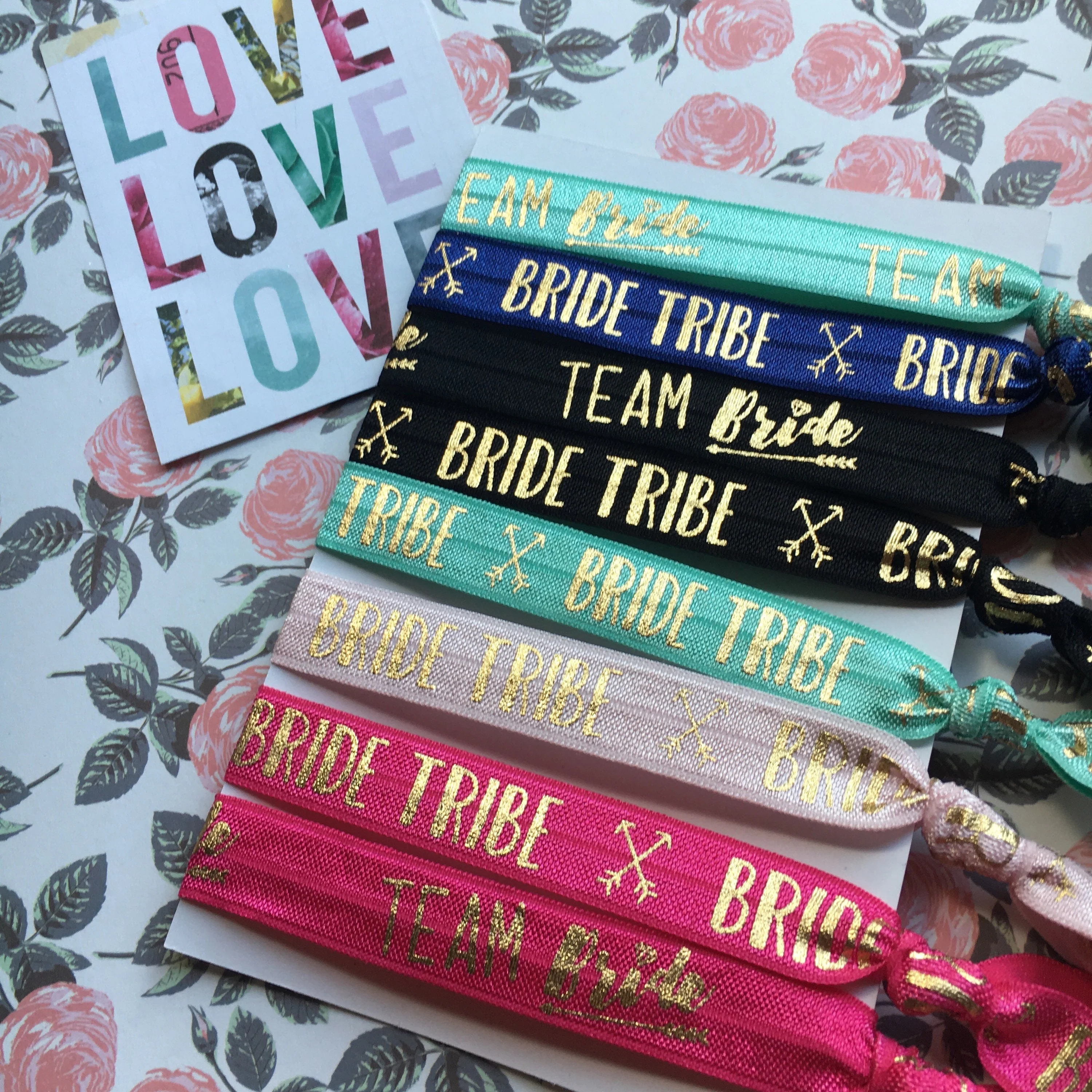 Hen Party Wristband / Hair Tie - Bride Tribe / Team Bride - Can Be Personalised With Any Name + FREE wristband, Hen Party, - Image 12
