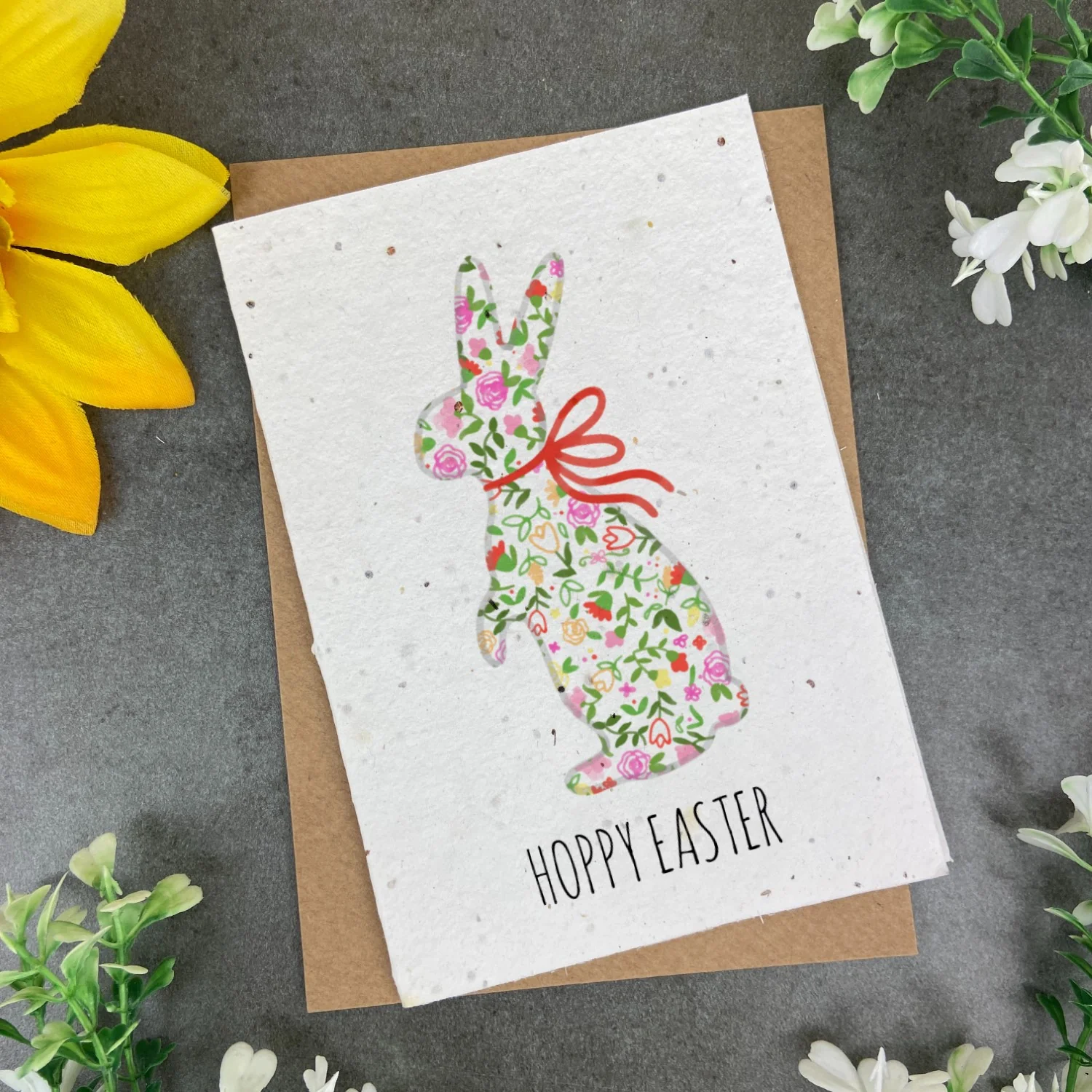 Hoppy Easter Plantable Seed Card