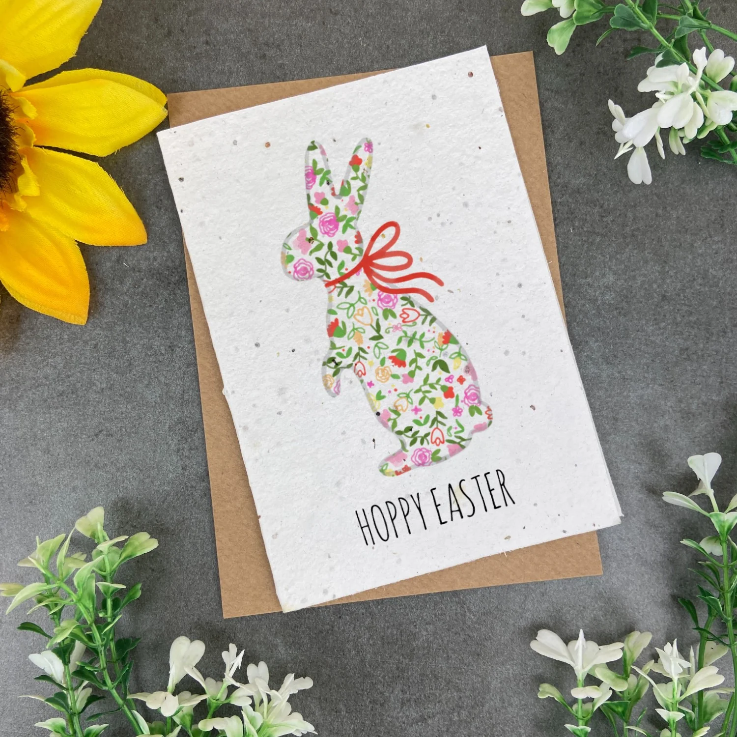 Hoppy Easter Plantable Seed Card - Image 2