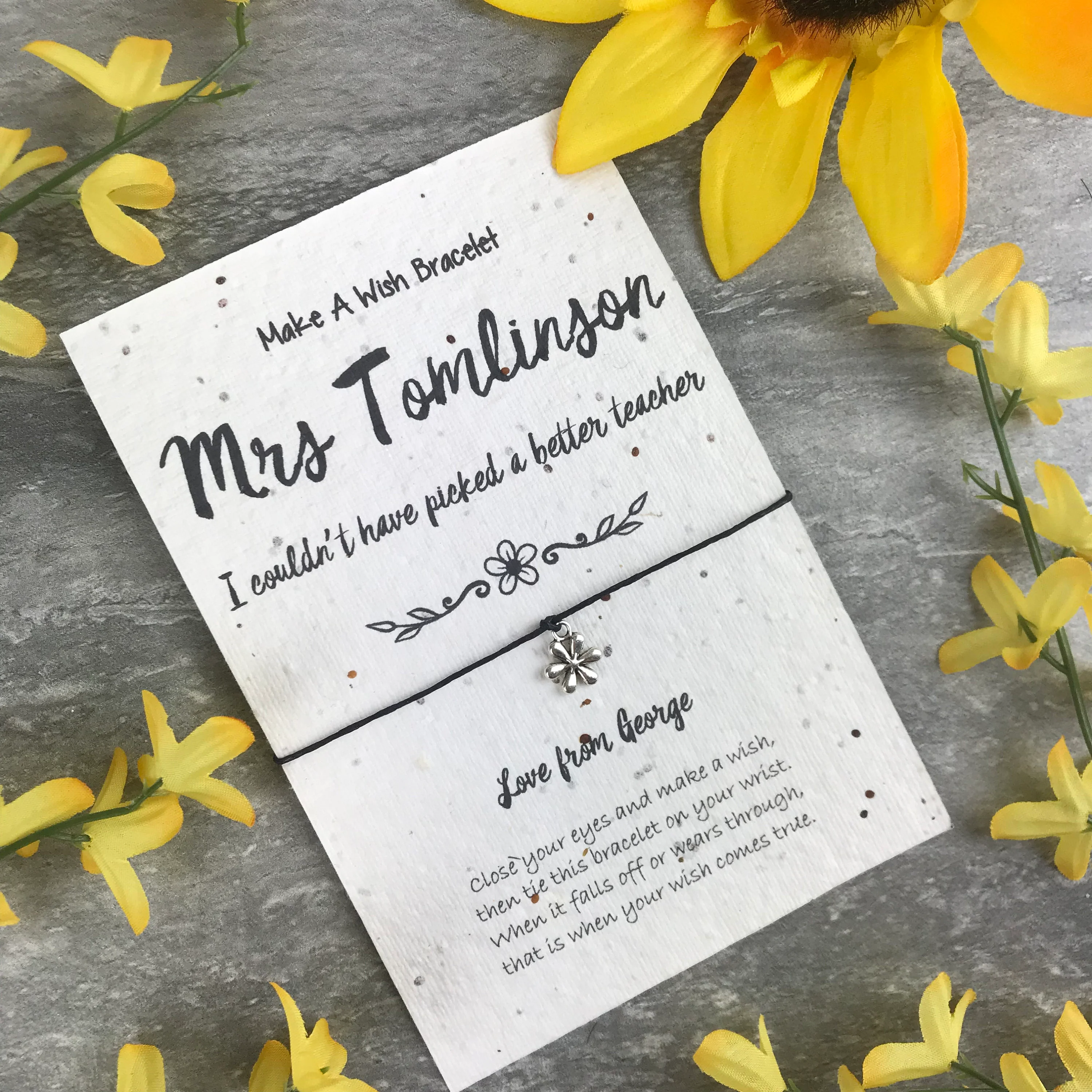 I Couldn't Have Picked A Better Teacher With Plantable Wildflower Seed Card Backing - Image 3