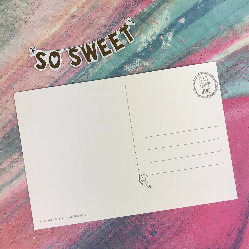 I Hope You Get A Pony Postcard - Image 2