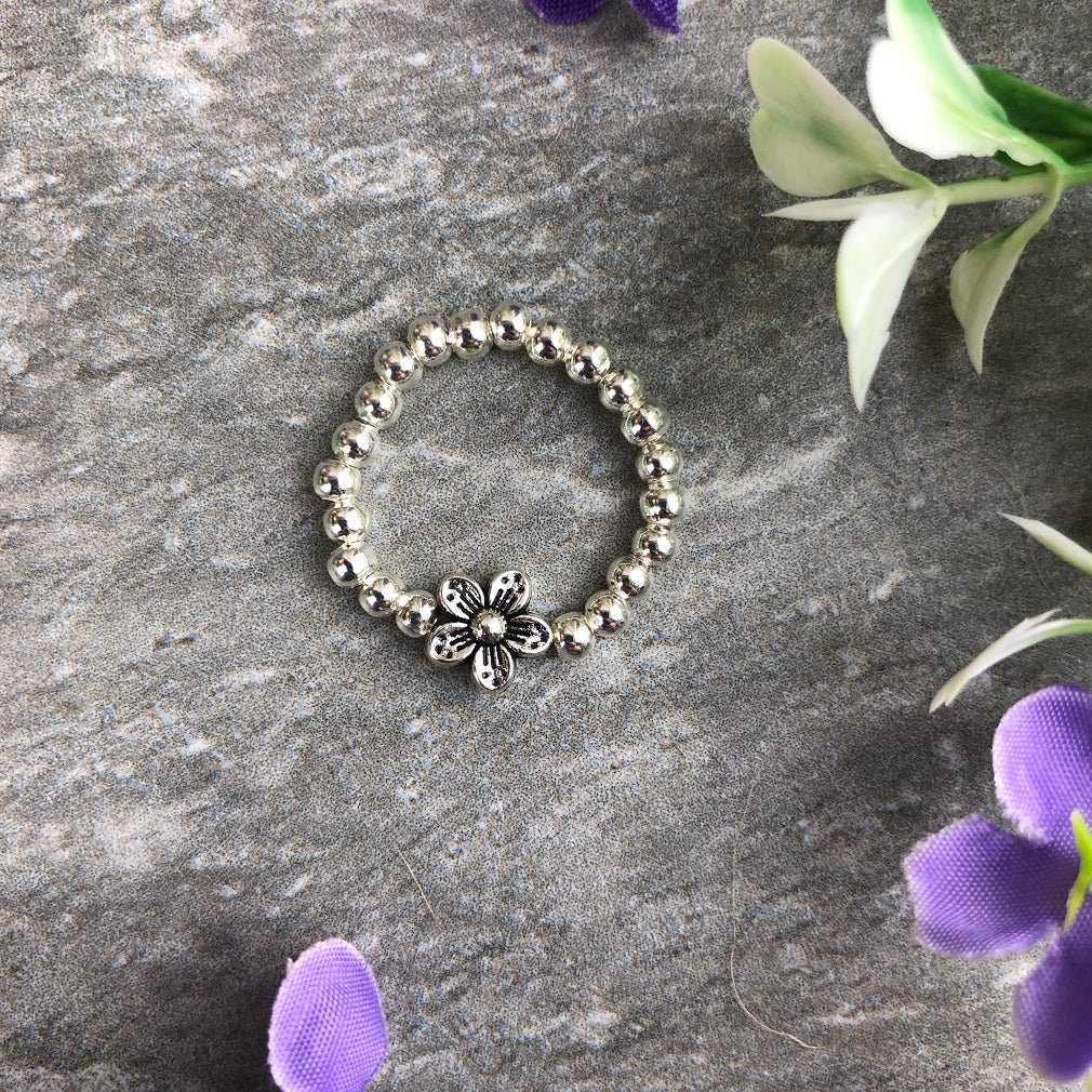 If Friends Were Flowers I'd Pick You Stretch Ring - Image 4