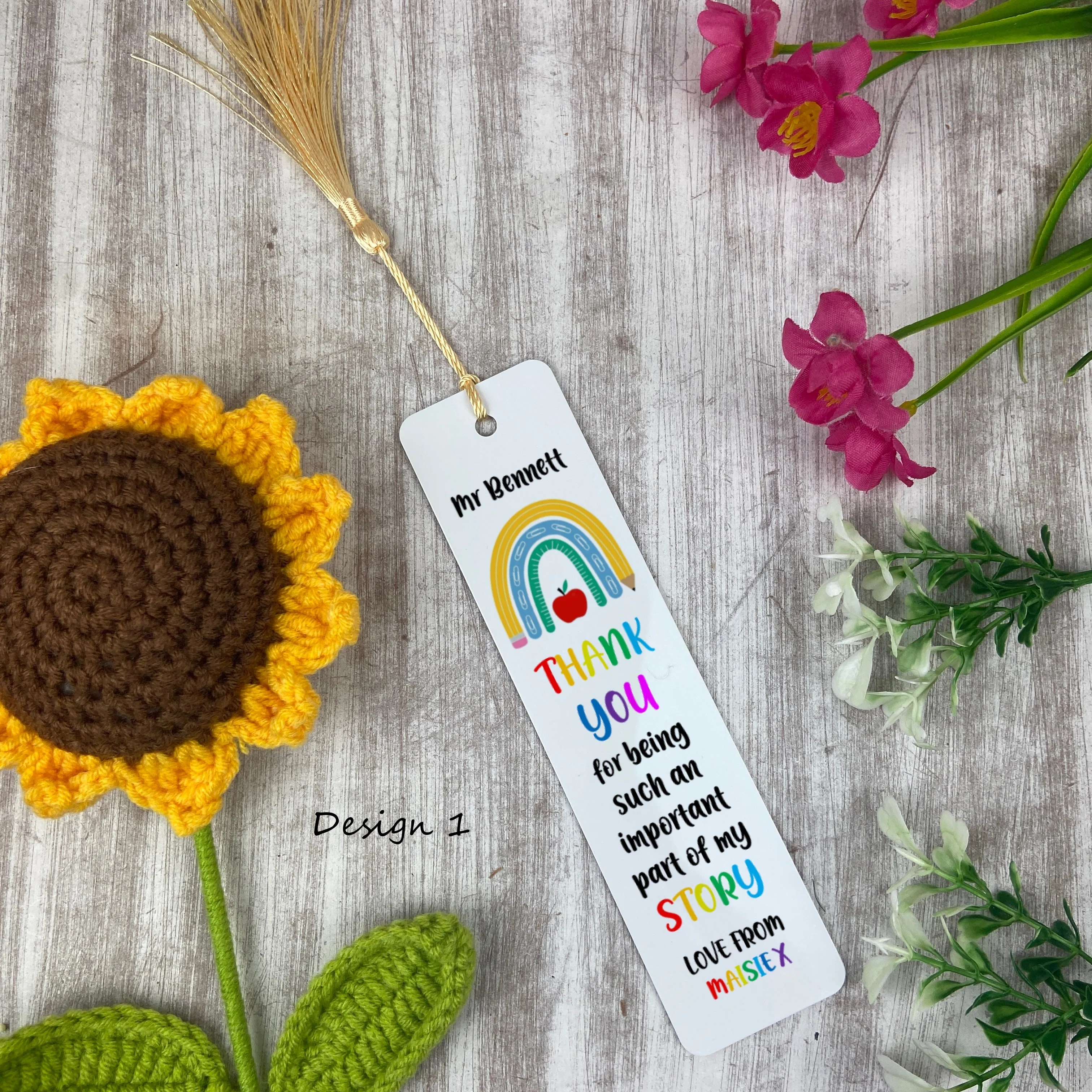 Important Part Of My Story Personalised Teacher Bookmark - Image 4