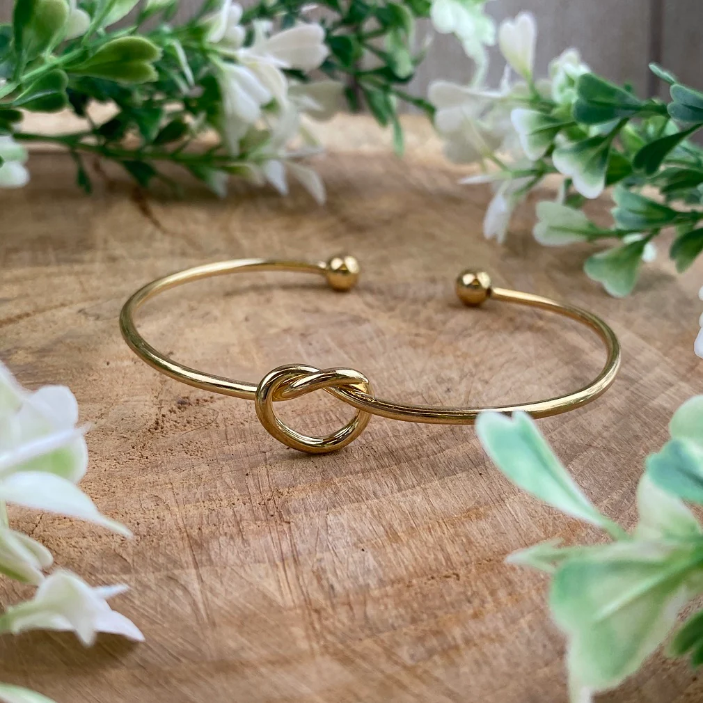 Bridesmaid Knot Bangle Thank You Gift - Image 7