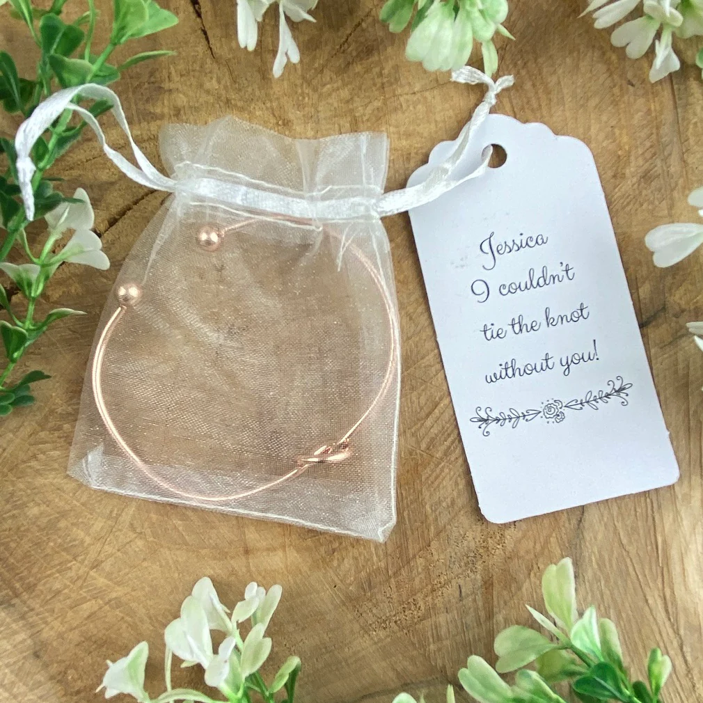 I Couldn't Tie The Knot Without You Knot Bangle - Image 10