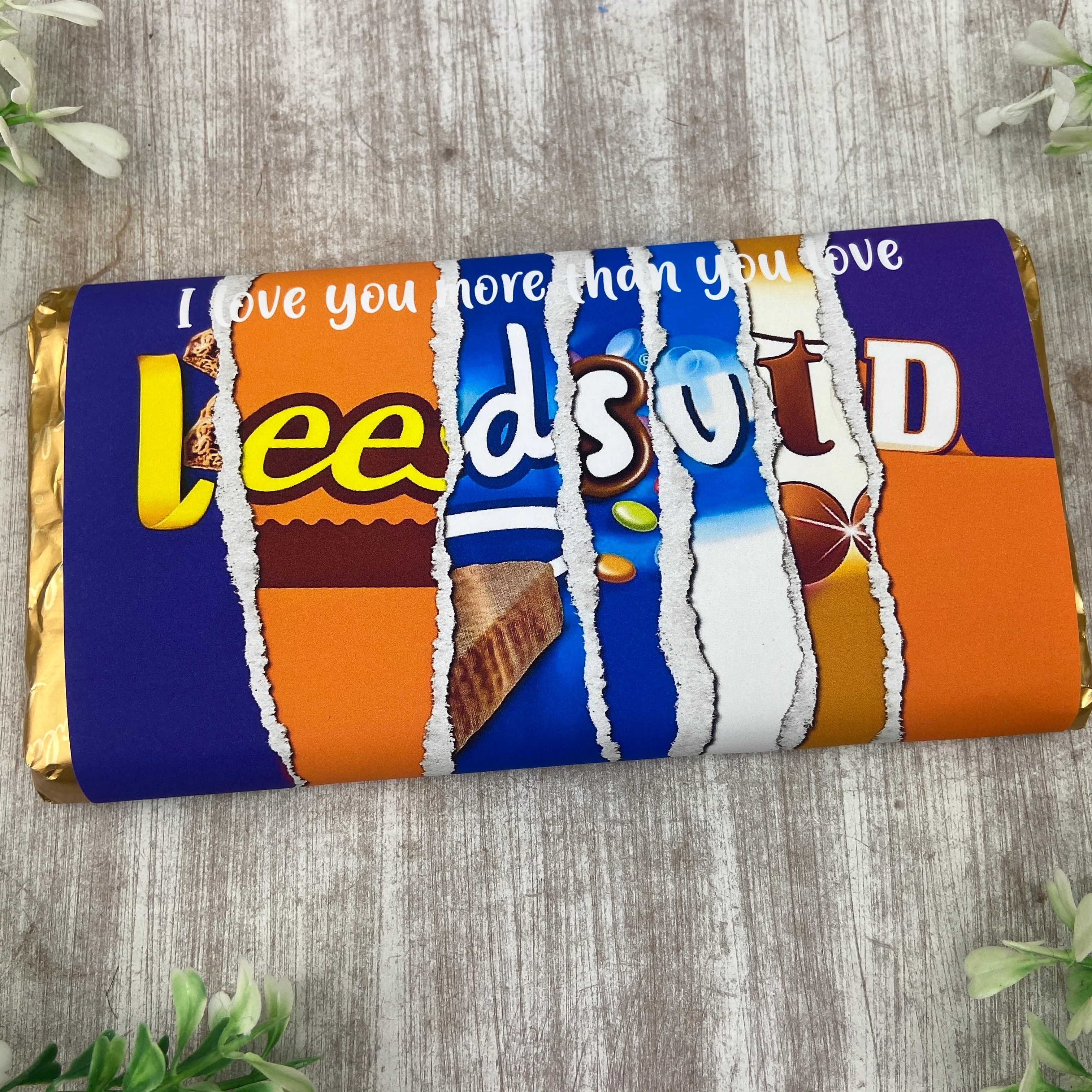 Leeds United Chocolate Bar - I Love You More Than... - Image 6
