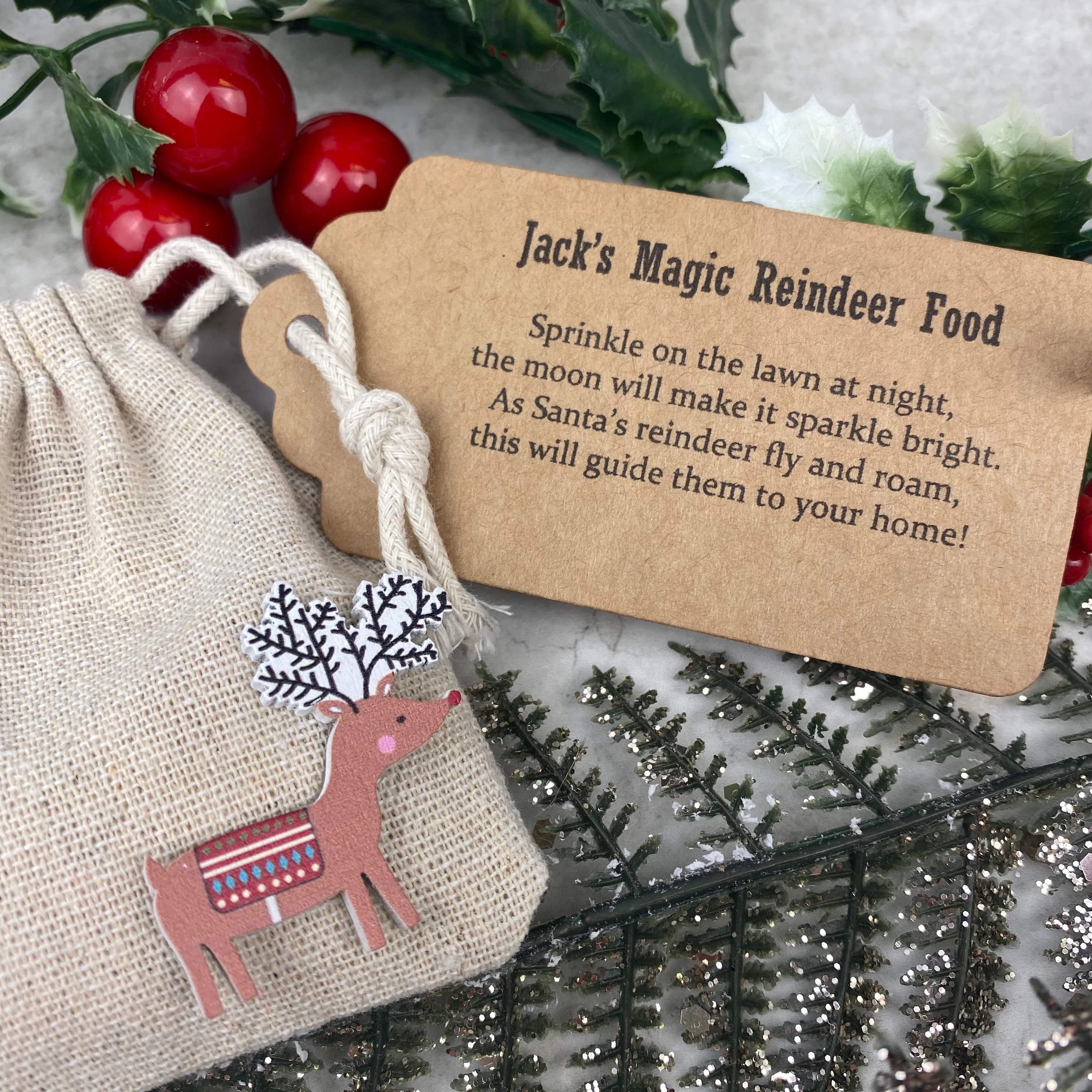 Little Bag Of Magic Reindeer Food! - Image 2