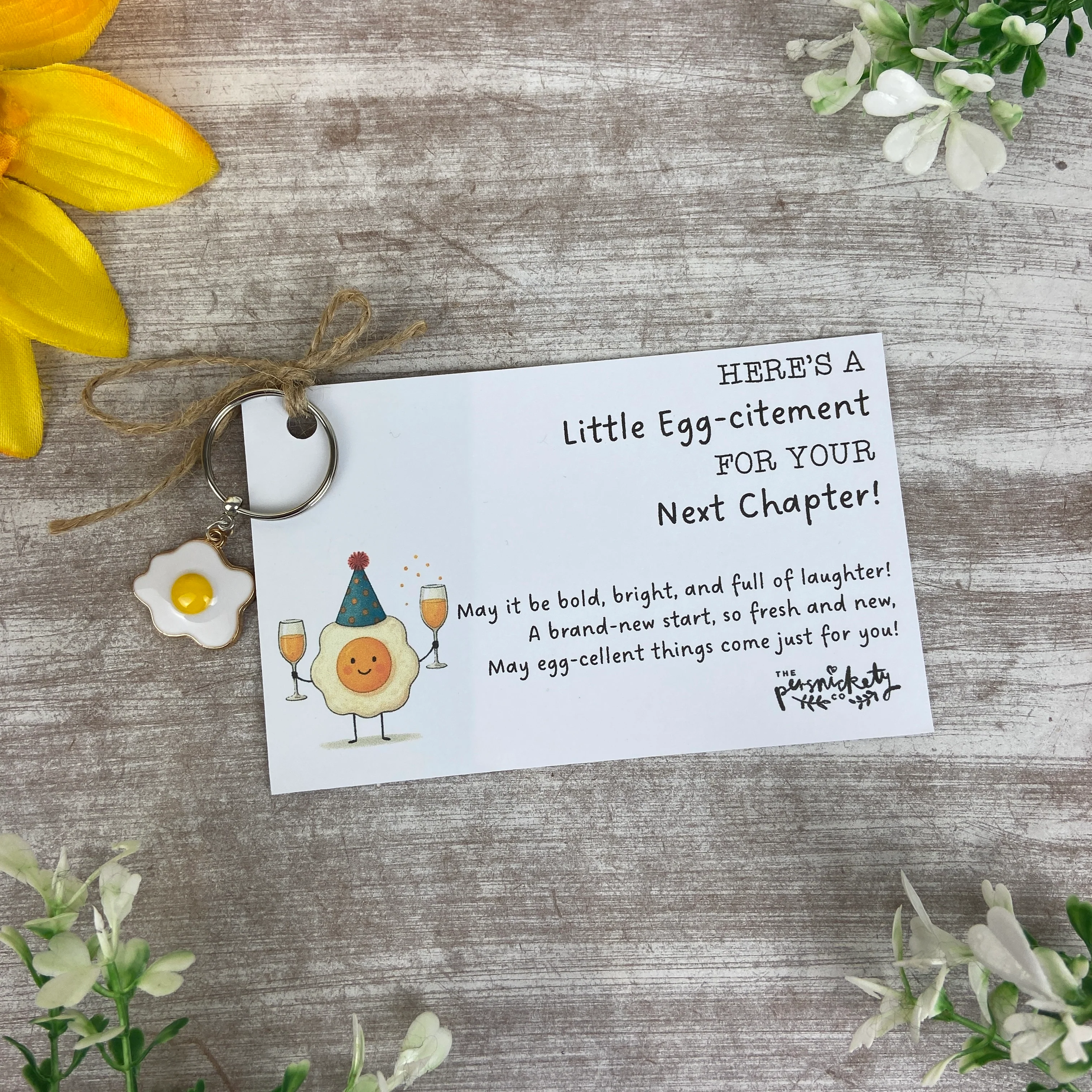 Little Egg-citement Keyring - Image 4