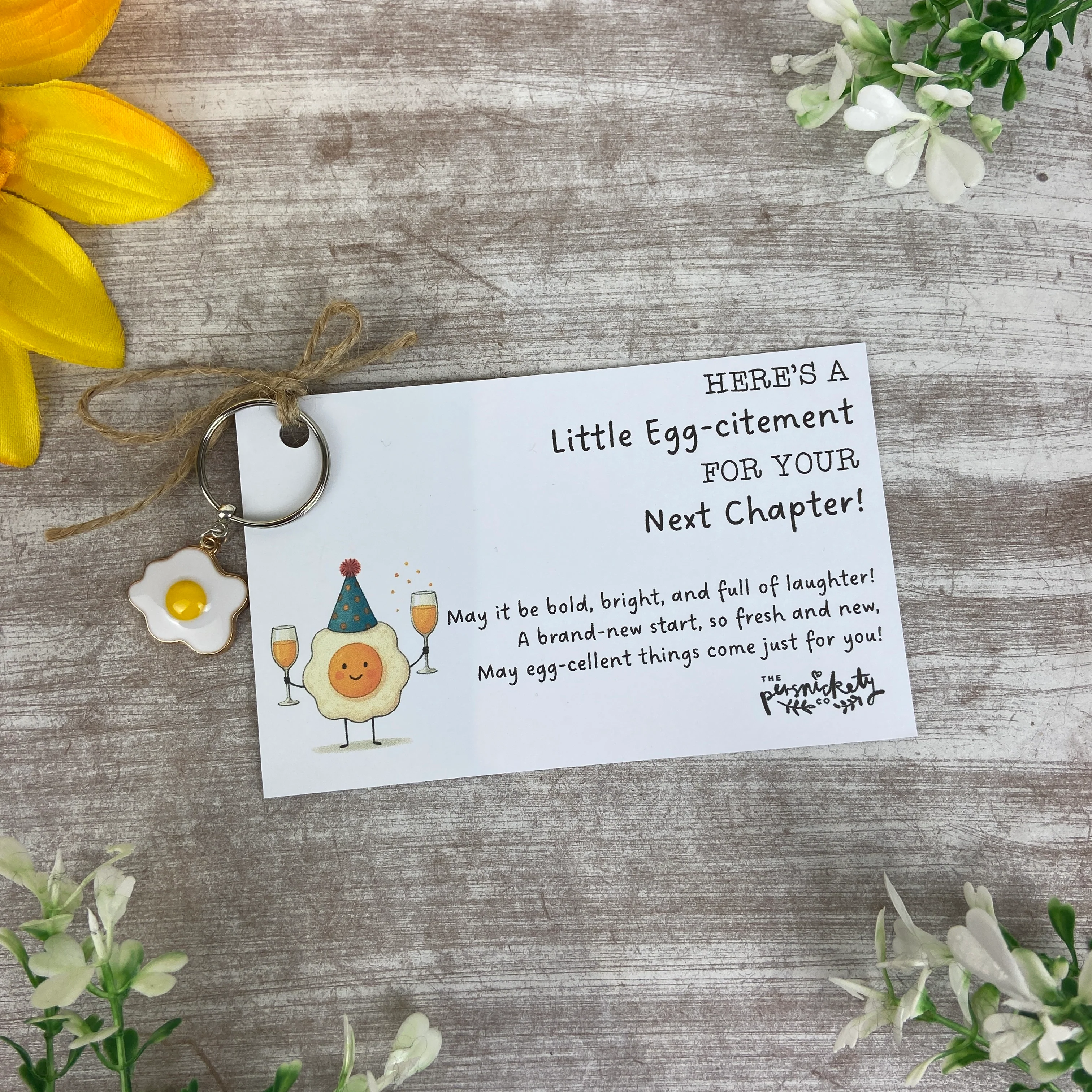 Little Egg-citement Keyring - Image 5