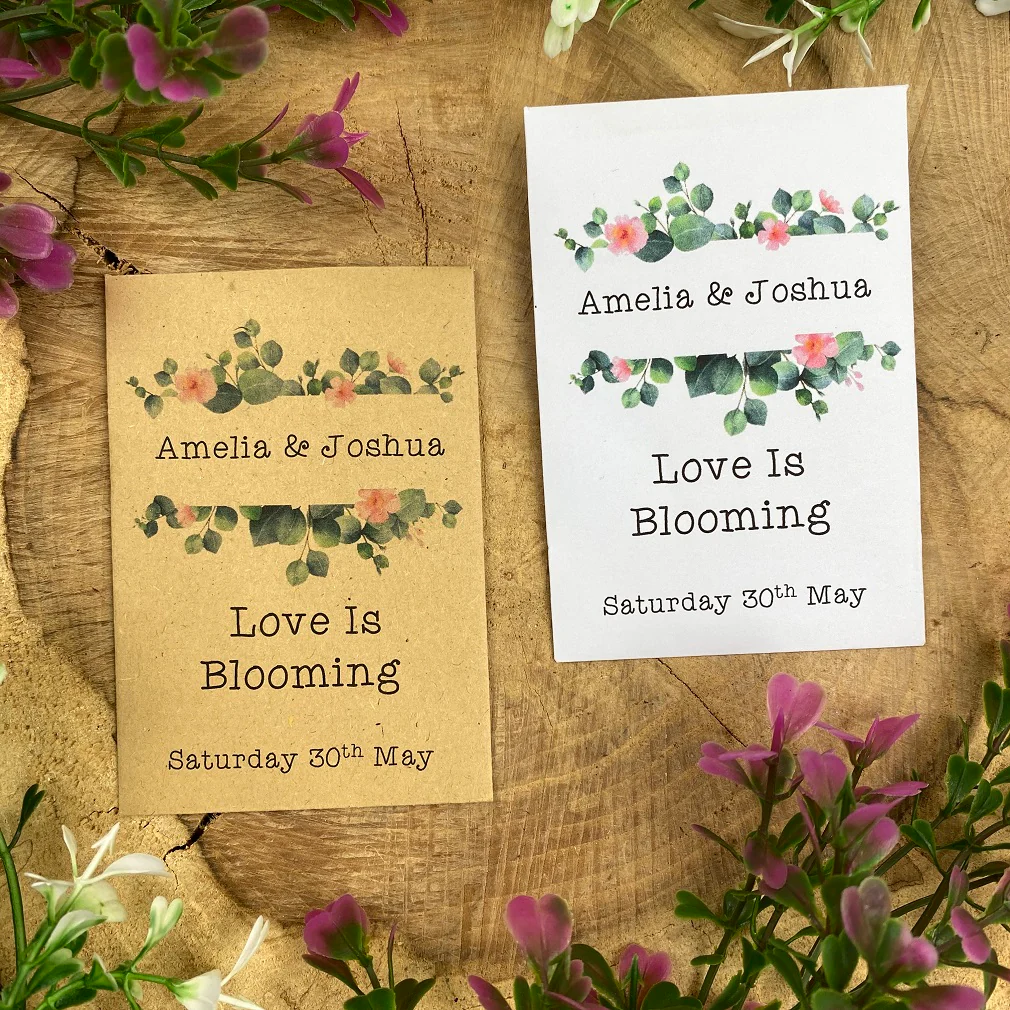 Love Is Blooming - Wedding Favours