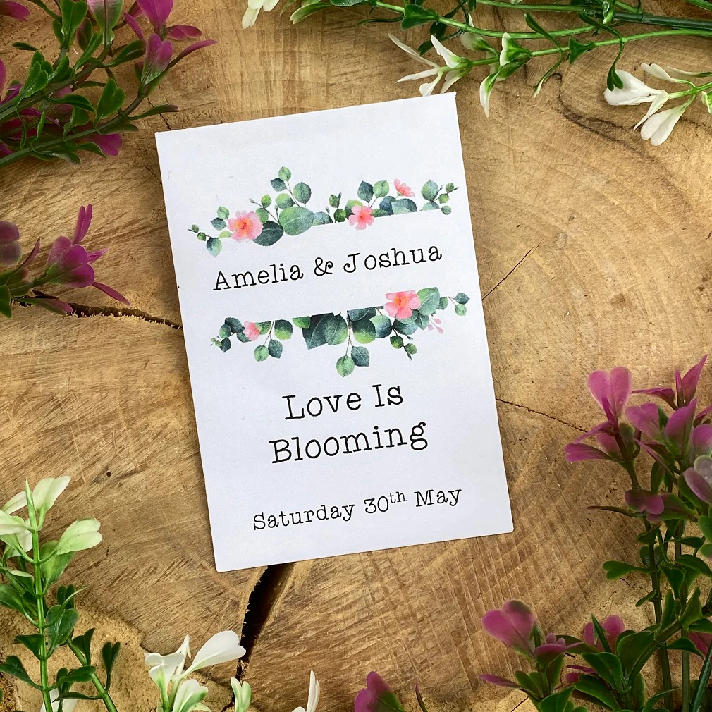 Love Is Blooming - Wedding Favours - Image 8