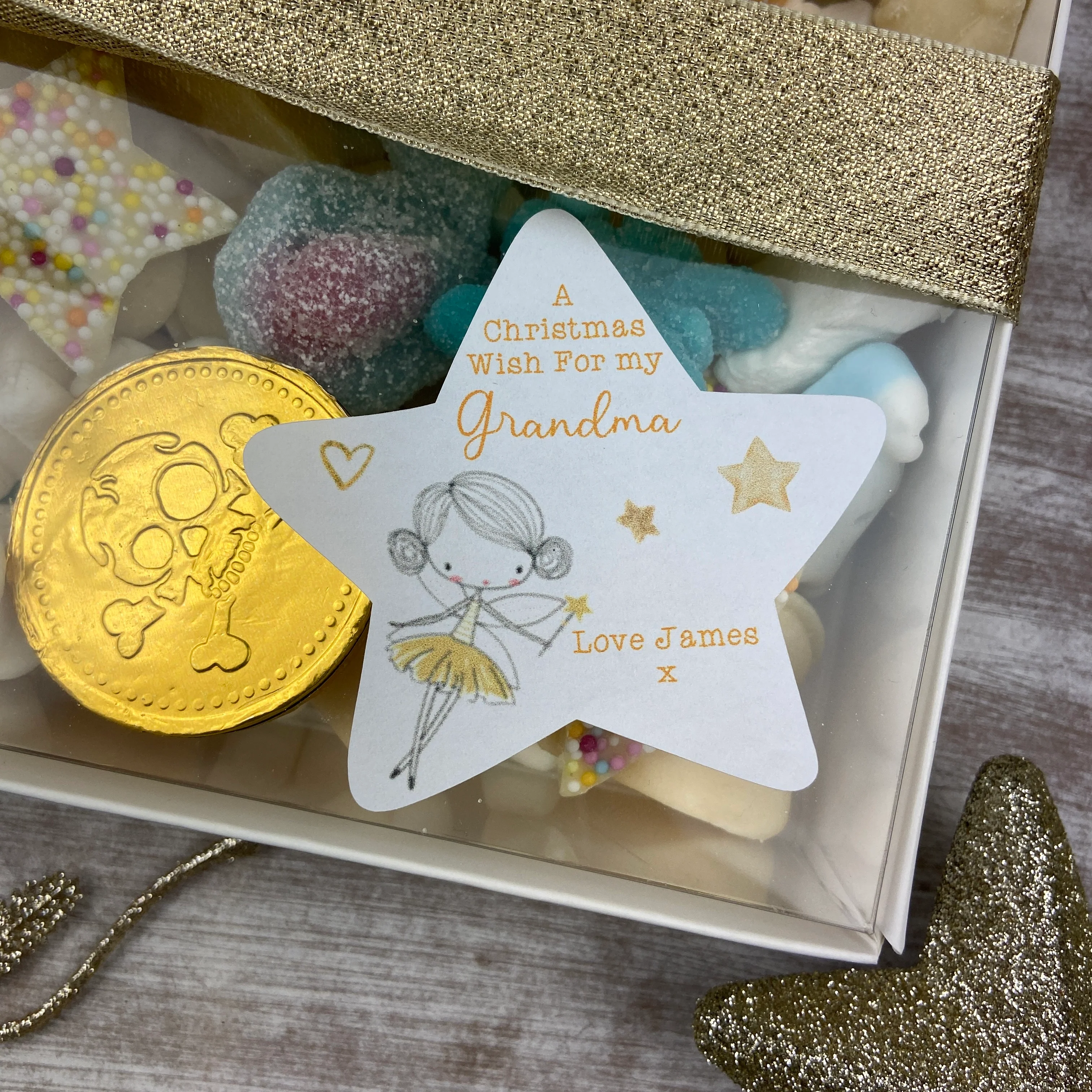 Luxury Christmas Grandma Sweet Box - Image 3