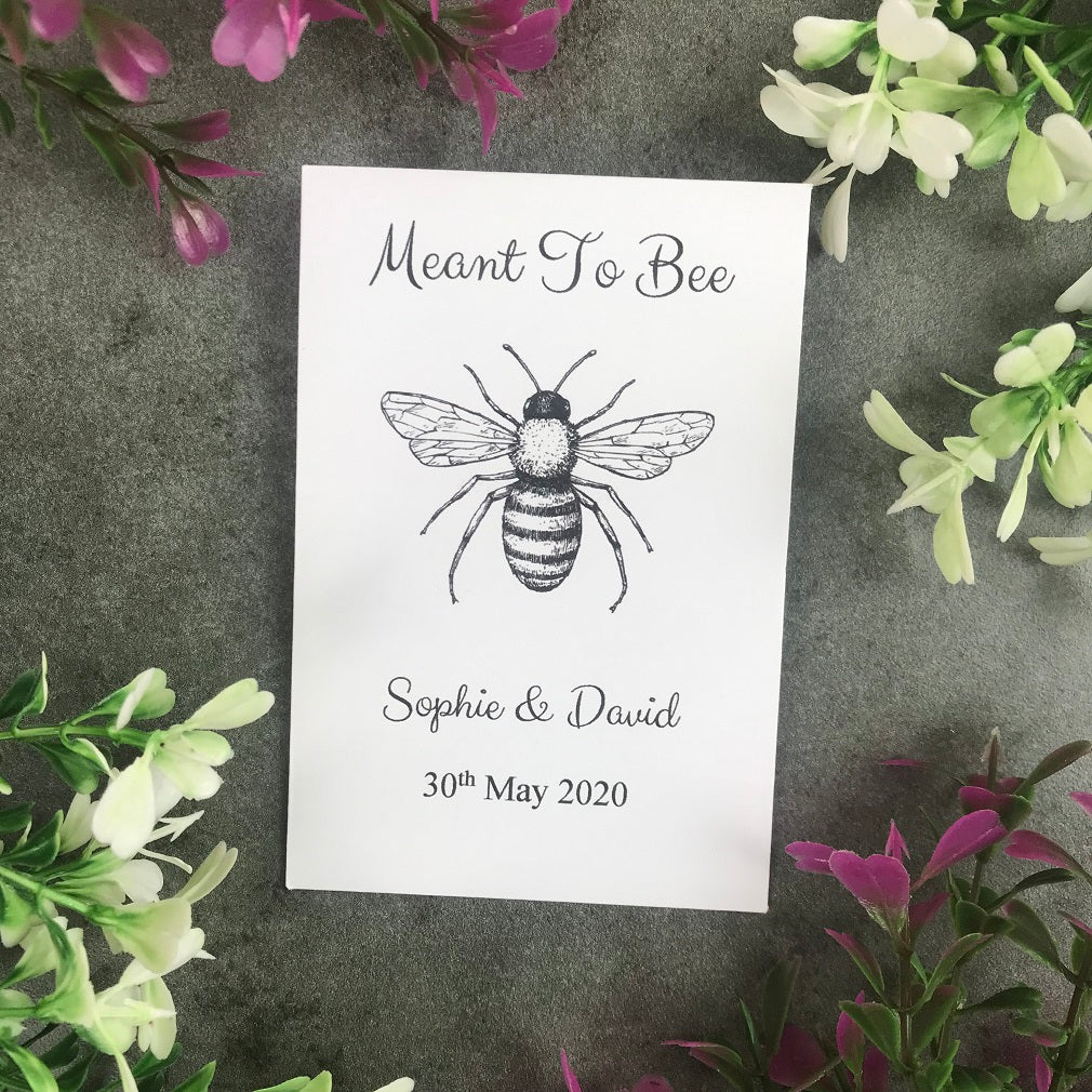 Meant To Bee Seed Wedding Favours Pack Of 12 - Image 22