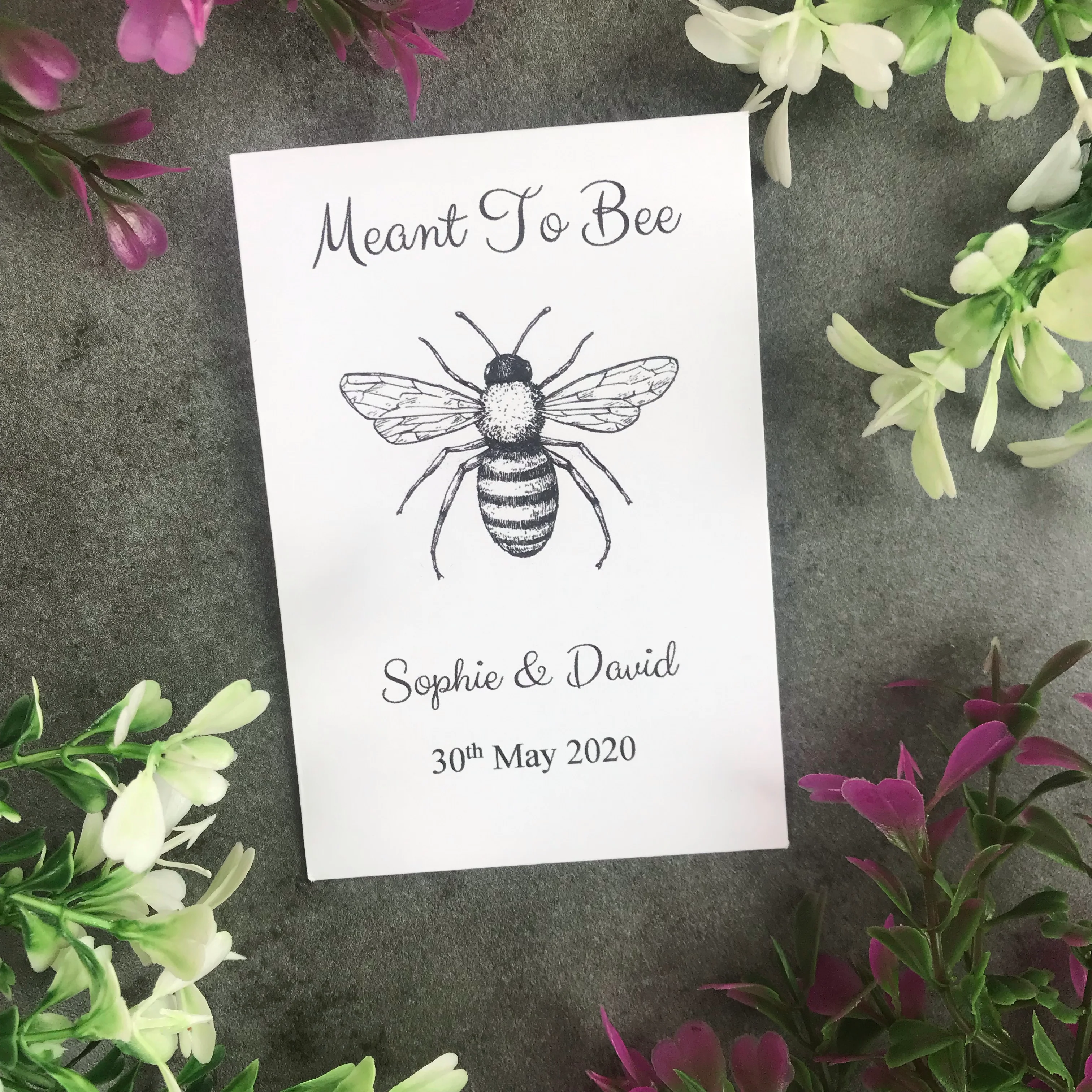 Meant To Bee Seed Wedding Favours Pack Of 12 - Image 31