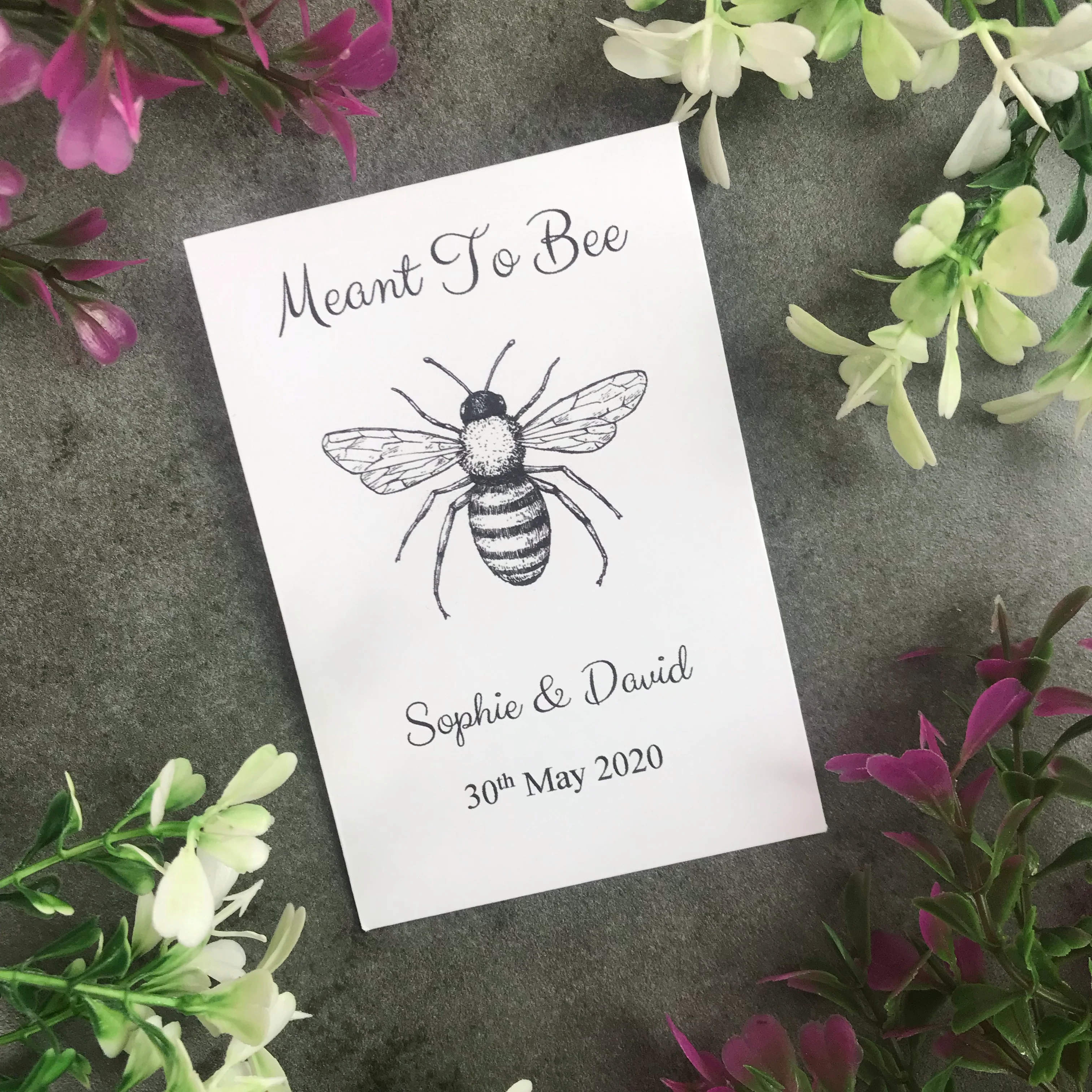 Meant To Bee Seed Wedding Favours Pack Of 12 - Image 32