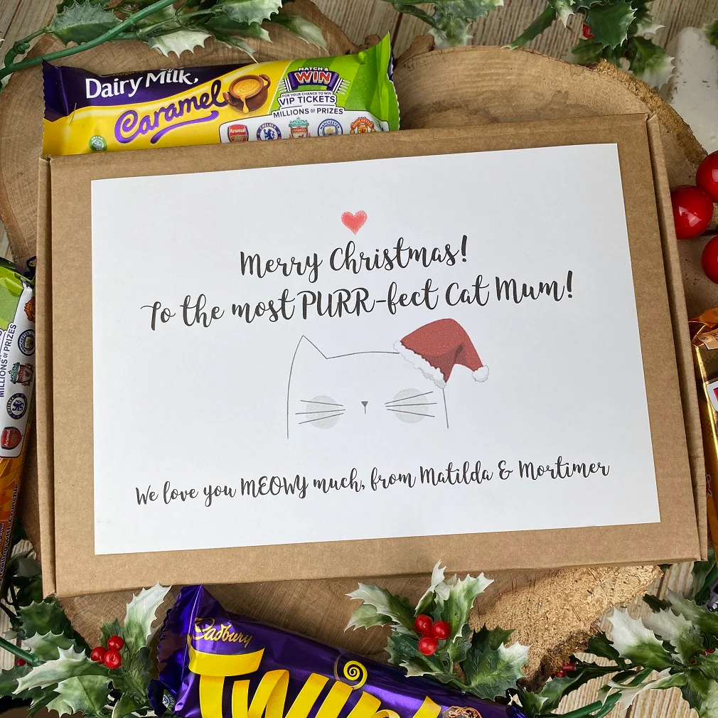 Merry Christmas Purr-fect Cat Mum/Dad - Chocolate Box - Image 7