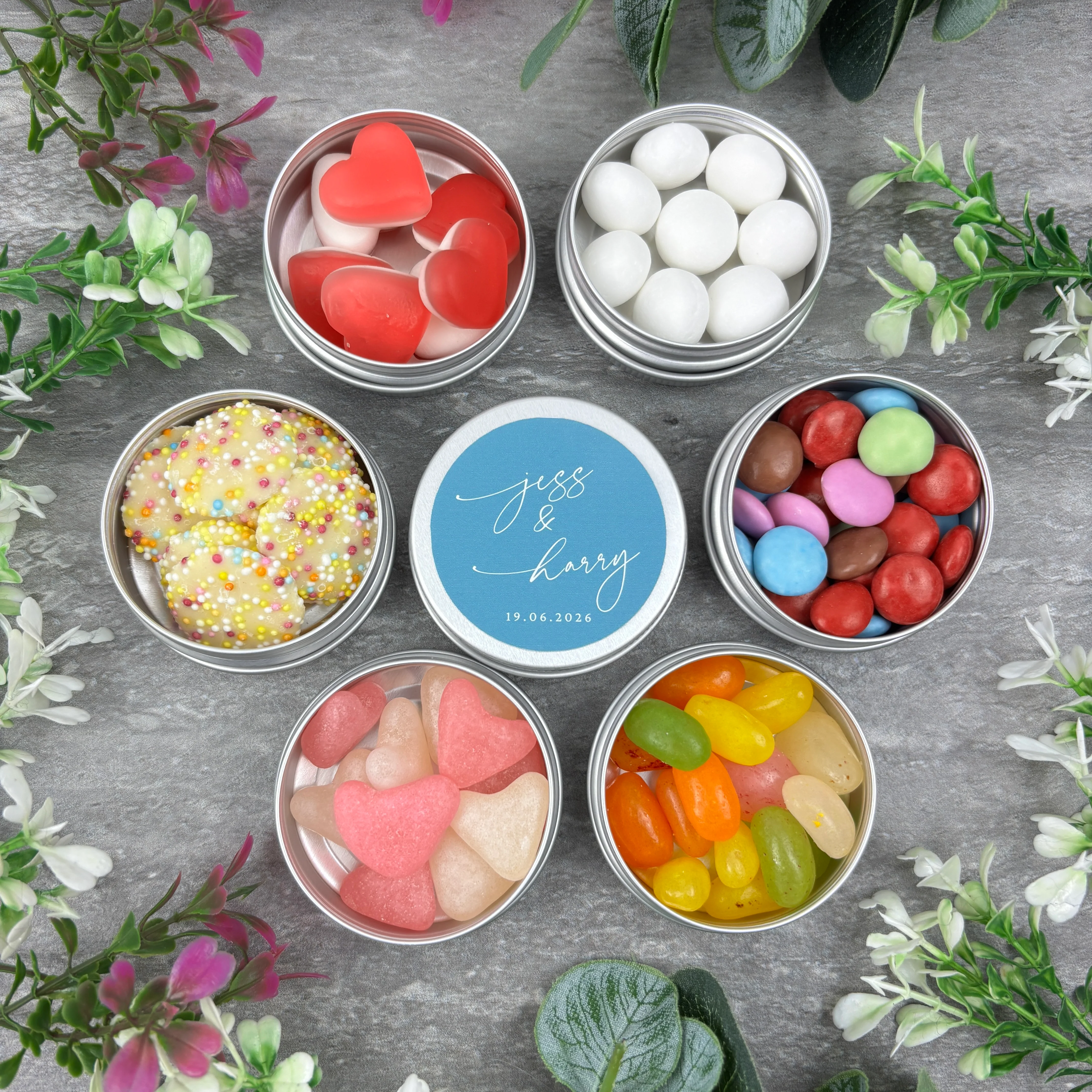 Personalised Wedding Sweet Tins - Image 10