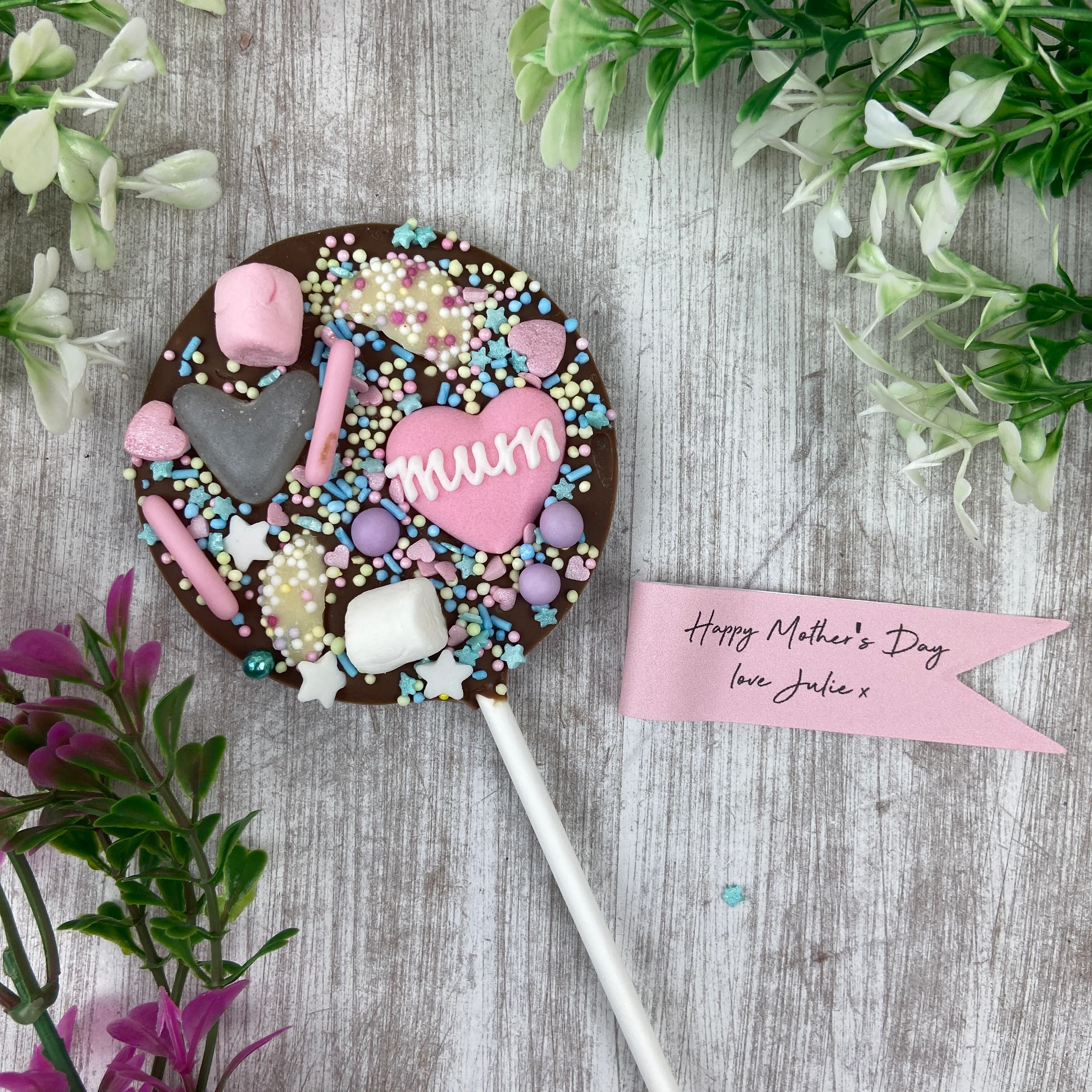 Mother's Day Belgian Chocolate Lollipop - Image 13