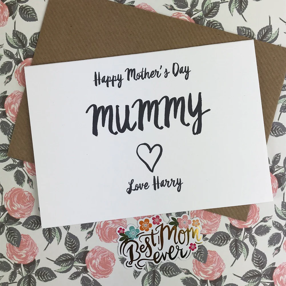 Mother’s Day Card Happy Mother’s Day Mummy - Image 4