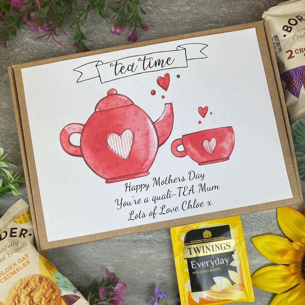 Mothers Day Quali-TEA Tea and Biscuit Box - Image 3