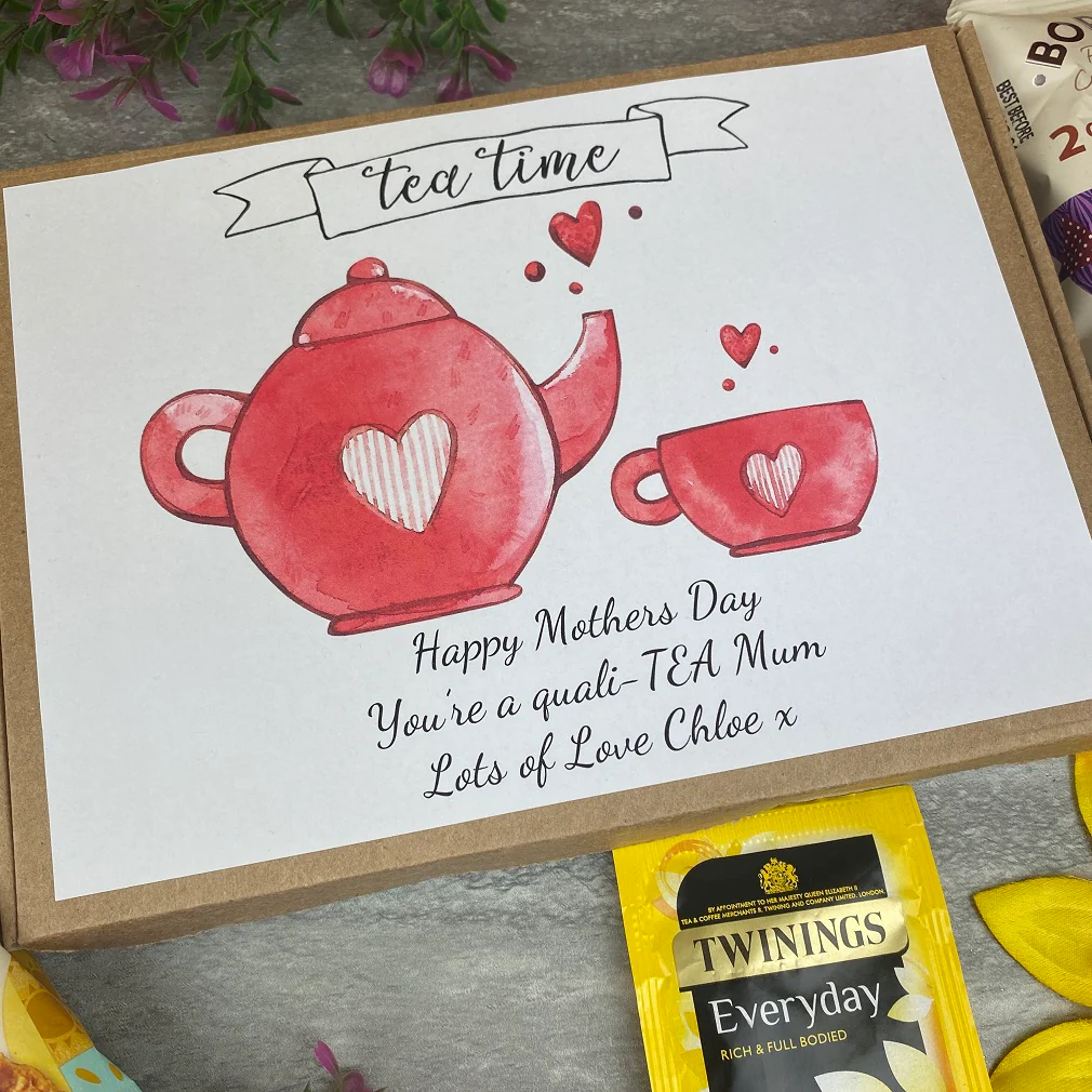 Mothers Day Quali-TEA Tea and Biscuit Box - Image 4