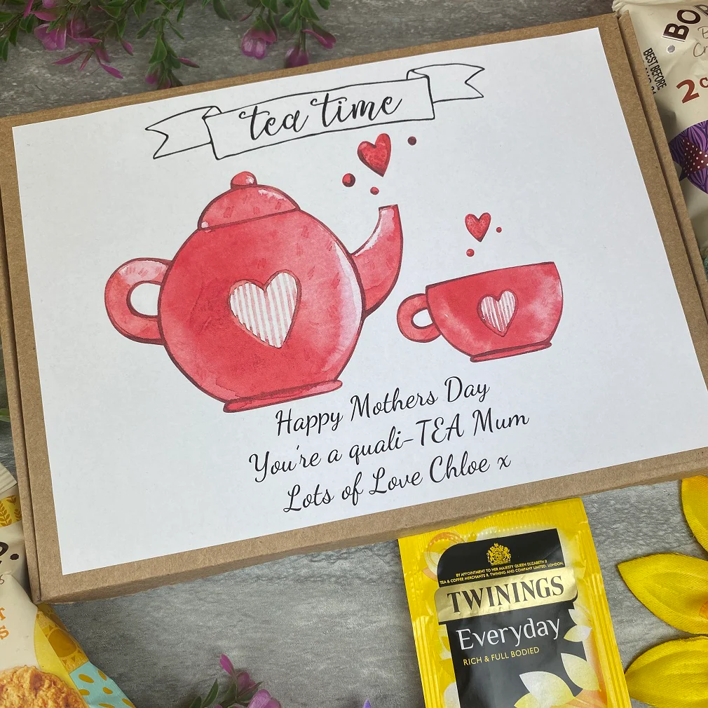 Mothers Day Quali-TEA Tea and Biscuit Box - Image 6