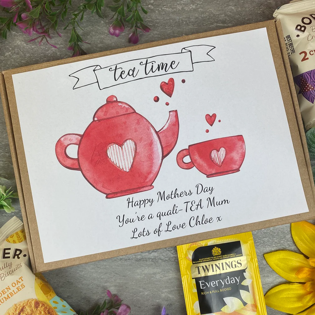 Mothers Day Quali-TEA Tea and Biscuit Box - Image 9
