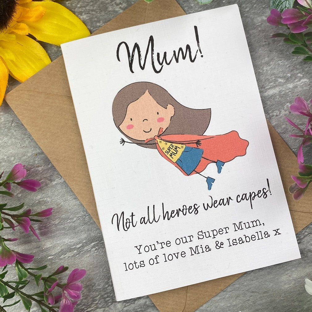 Mother's Day Super Heroes Mum Card - Image 2