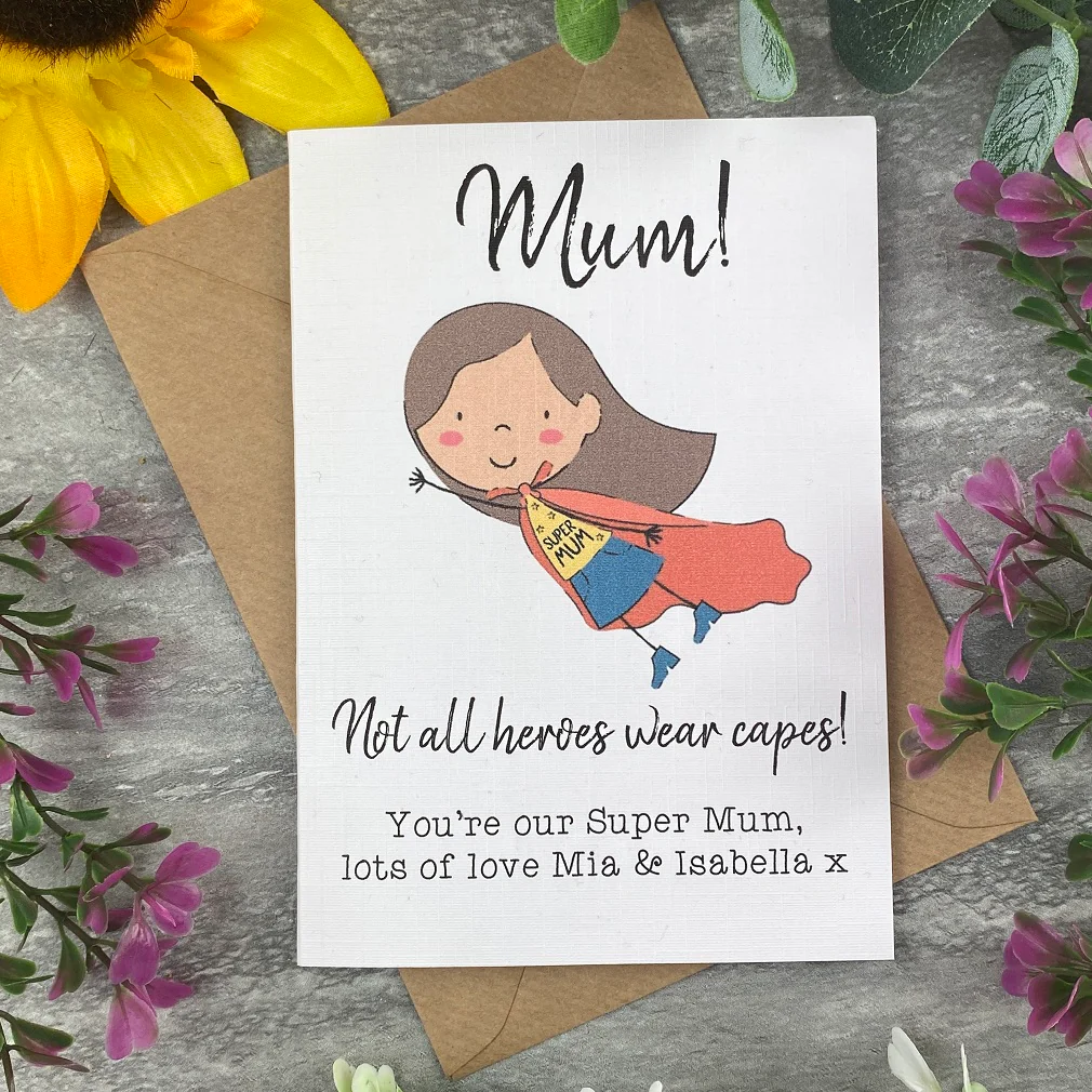 Mother's Day Super Heroes Mum Card - Image 5