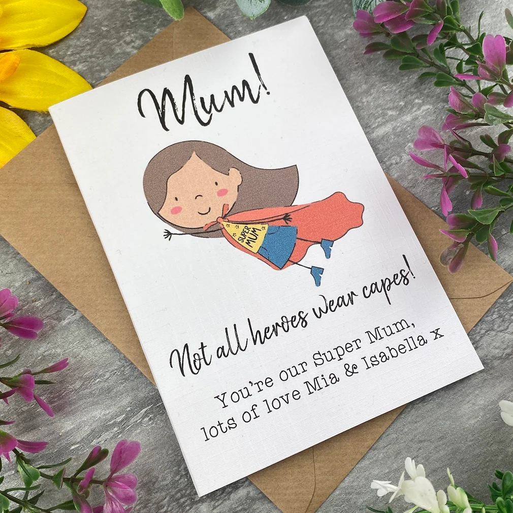 Mother's Day Super Heroes Mum Card - Image 7