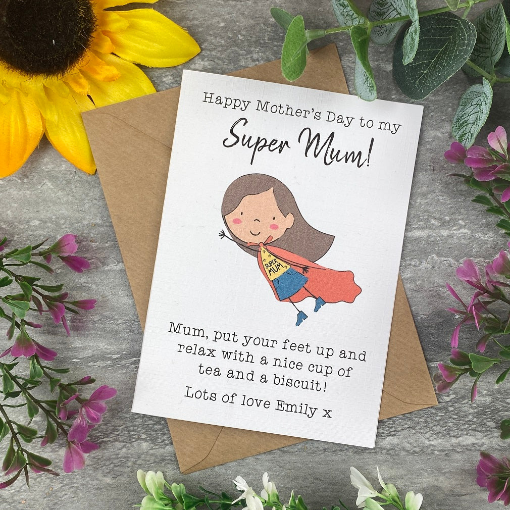 Mother's Day Super Mum Card - Image 10