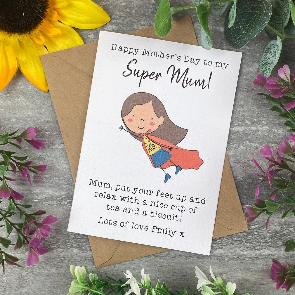 Mother's Day Super Mum Card - Image 9