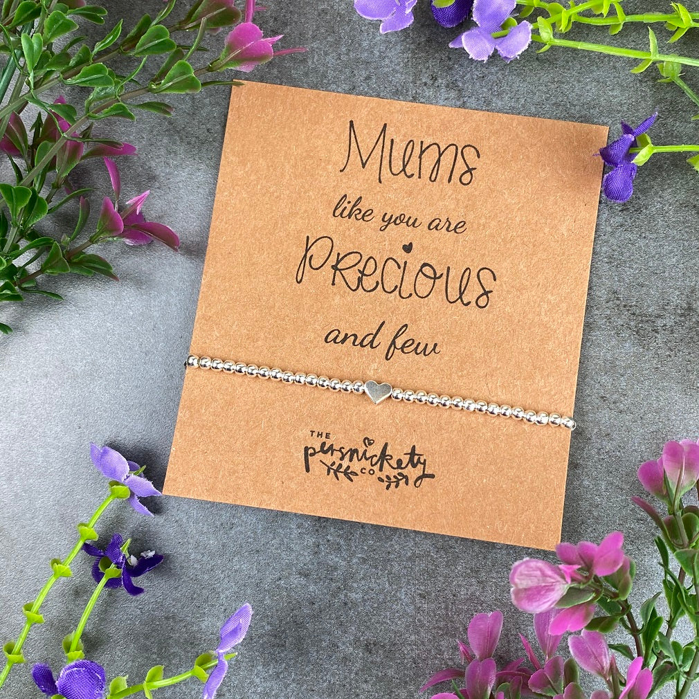 Mums Like You Are Precious And Few Beaded Bracelet - Image 3
