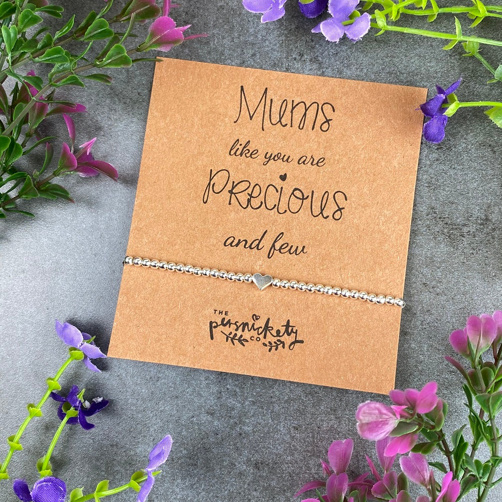 Mums Like You Are Precious And Few Beaded Bracelet - Image 4