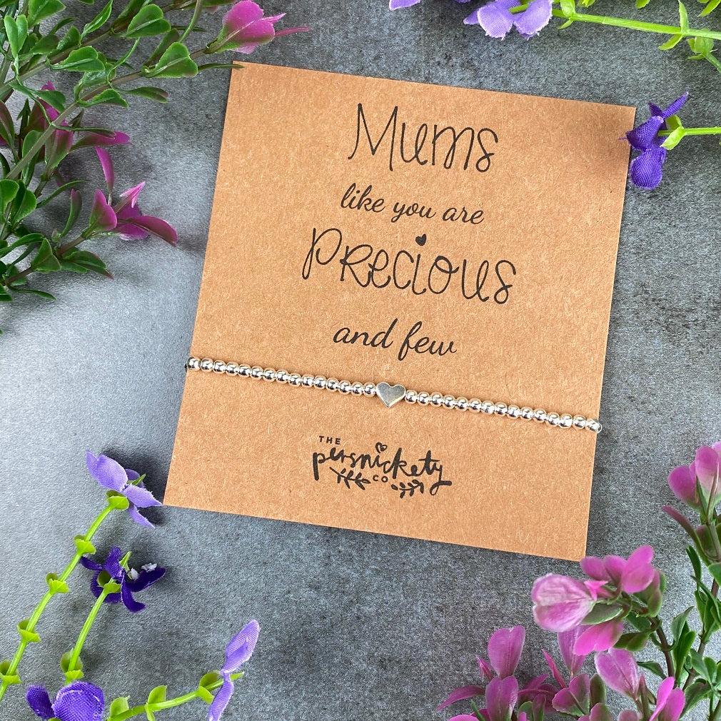 Mums Like You Are Precious And Few Beaded Bracelet - Image 6