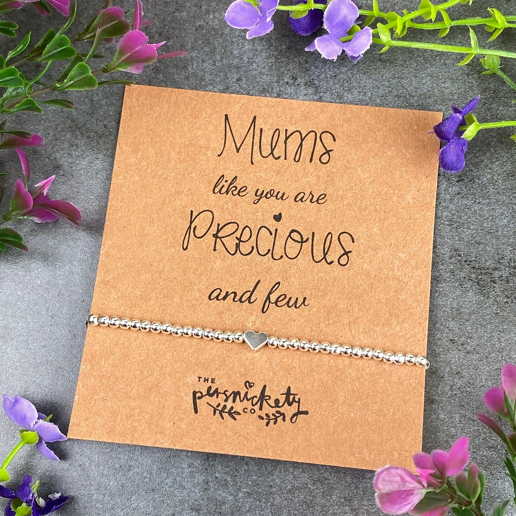 Mums Like You Are Precious And Few Beaded Bracelet - Image 7